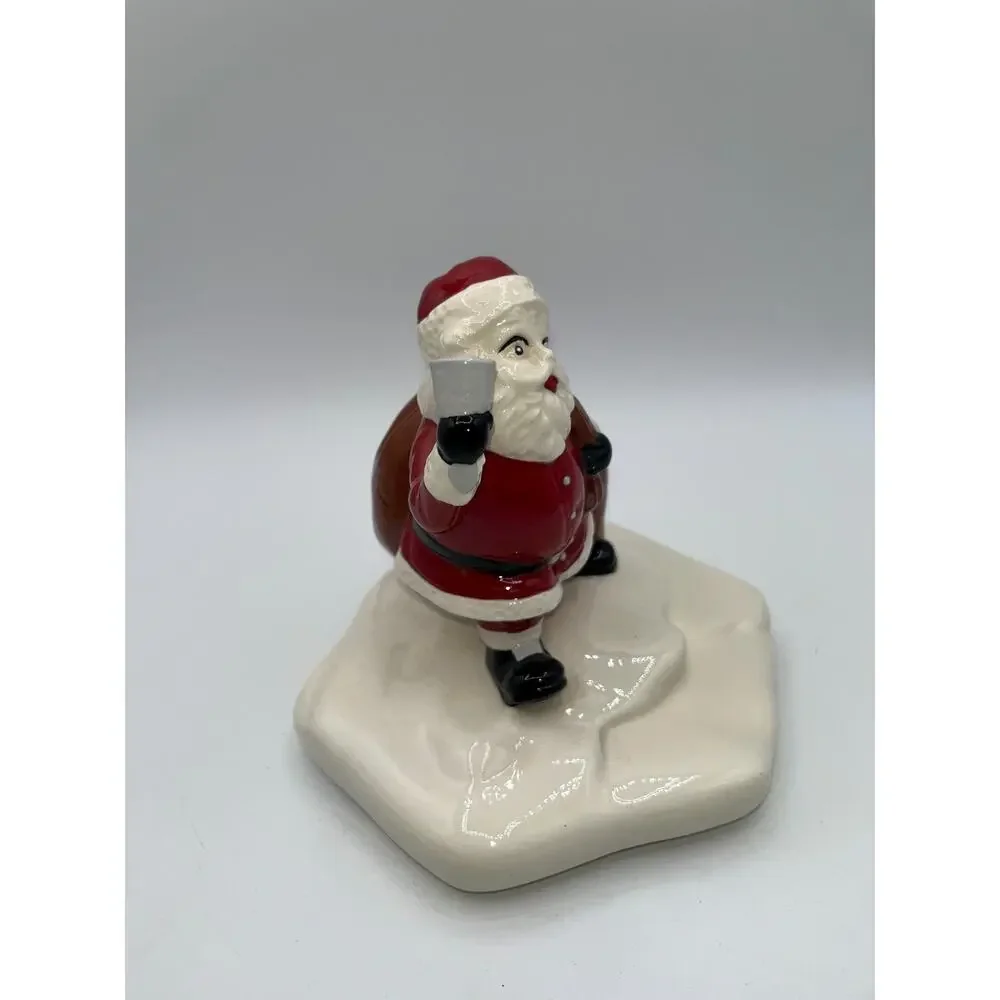 Vintage Japan Replacement Santa Claus Cookie Jar (LID ONLY) Replacement Top - Picture 16 of 16